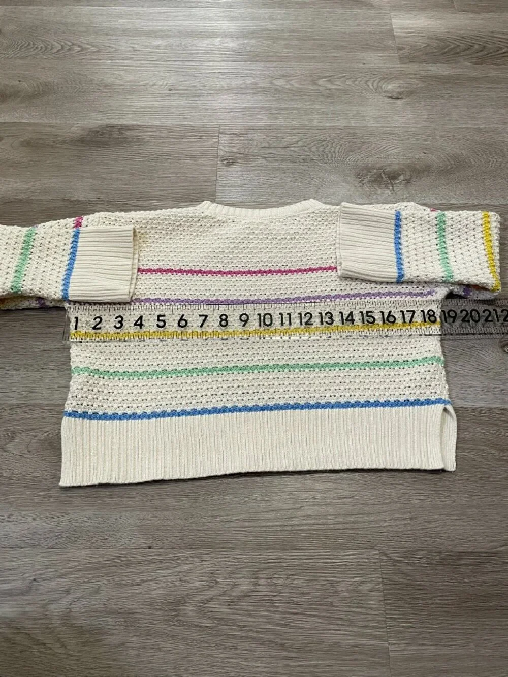 Stripped Cable Kit Sweater